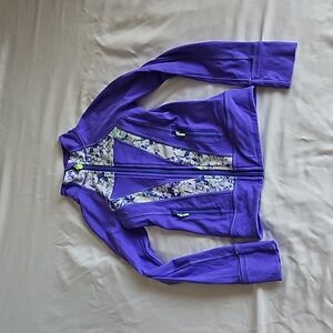 Ivivva Lululemon Purple Zip Up Jacket Size 6